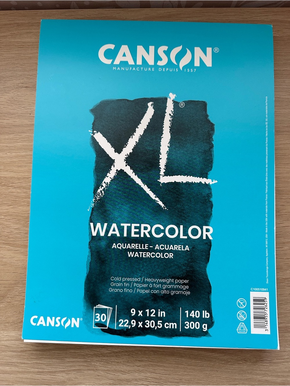 Canon XL Watercolor Pad - Teal